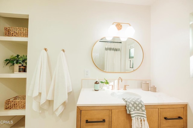 full bath with vanity