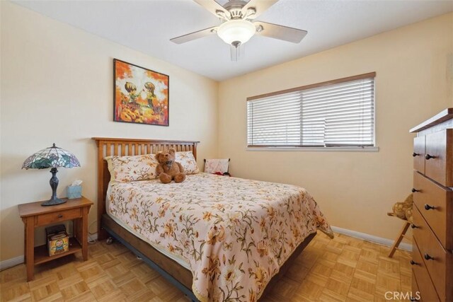 1675 Bridget Ave, Simi Valley, CA 93065 - bedroom featuring baseboards and ceiling fan