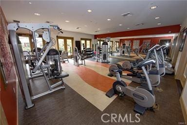 9 Adelfa St, Rancho Mission Viejo, CA 92694 - exercise room featuring recessed lighting