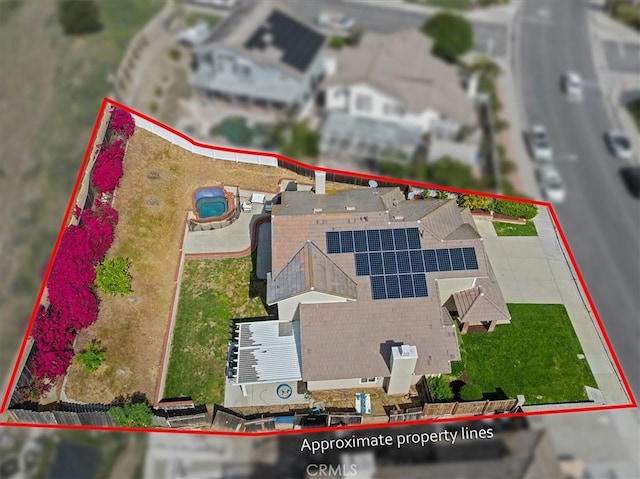 drone / aerial view