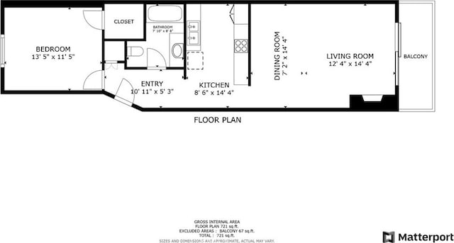 615 Esplanade Unit 302, Redondo Beach, CA 90277 - room layout
