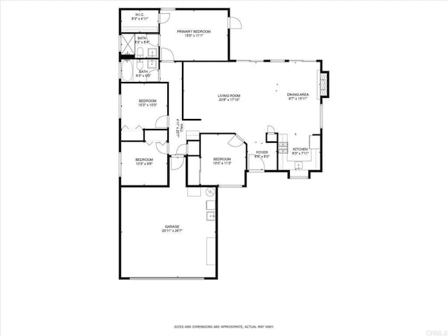 6770 Amberly St, San Diego, CA 92120 - home floor plan