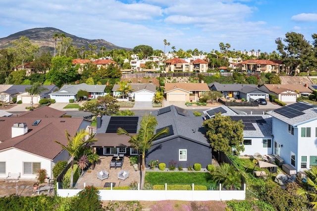 6770 Amberly St, San Diego, CA 92120 - aerial perspective of suburban area featuring mountains