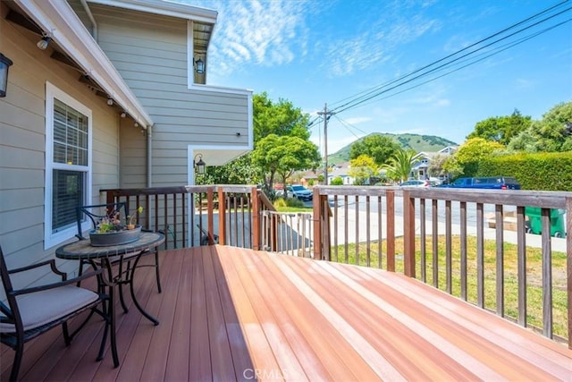 2103 Price St, San Luis Obispo, CA 93401 - deck with a mountain view