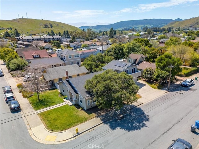 2103 Price St, San Luis Obispo, CA 93401 - aerial view featuring a residential view and a mountain view