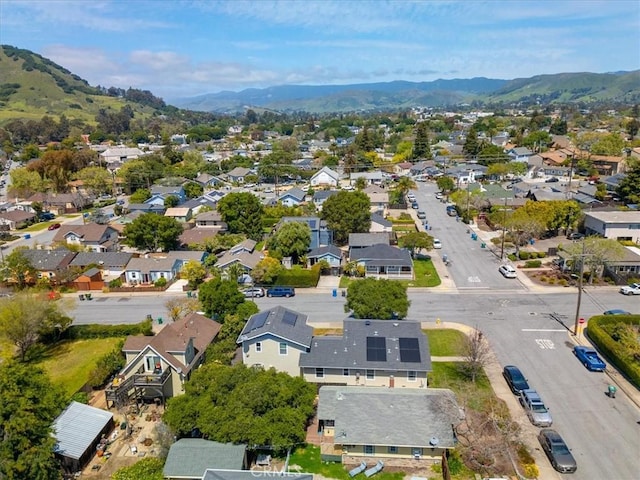 2103 Price St, San Luis Obispo, CA 93401 - bird's eye view featuring a mountain view and a residential view