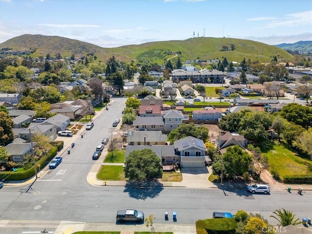 2103 Price St, San Luis Obispo, CA 93401 - birds eye view of property with a residential view and a mountain view
