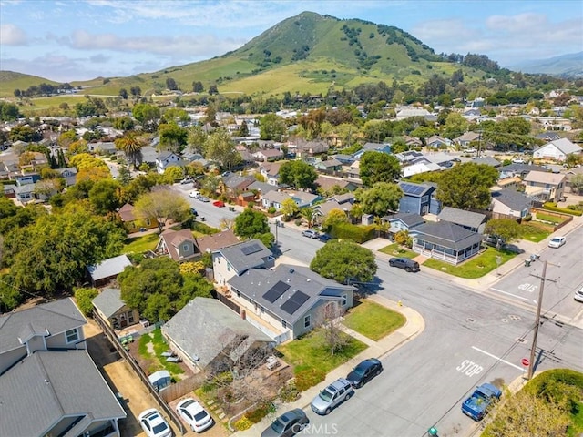 2103 Price St, San Luis Obispo, CA 93401 - aerial view with a mountain view and a residential view