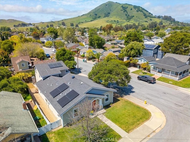 2103 Price St, San Luis Obispo, CA 93401 - aerial view with a mountain view and a residential view