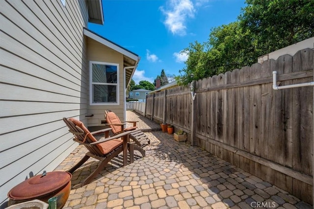 2103 Price St, San Luis Obispo, CA 93401 - view of patio / terrace with fence private yard