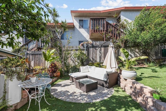 376163 Swift Ave, San Diego, CA 92104 - view of patio with an outdoor living space