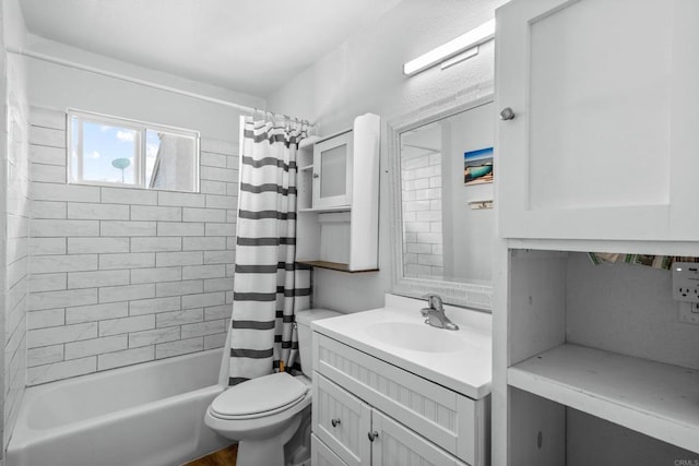 376163 Swift Ave, San Diego, CA 92104 - full bath with vanity, shower / tub combo, and toilet