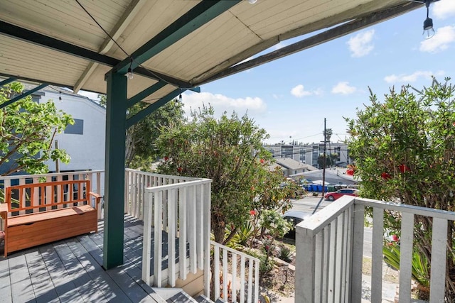 376163 Swift Ave, San Diego, CA 92104 - view of wooden terrace