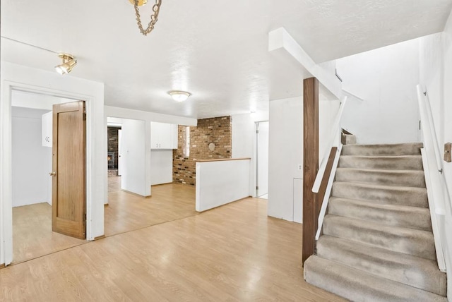 interior space featuring wood finished floors