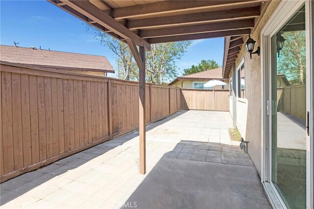 13261 Coast St, Garden Grove, CA 92844 - fenced backyard featuring a patio