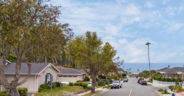 322 Calle De Arboles, Redondo Beach, CA 90277 - view of asphalt street with curbs, sidewalks, and a water view