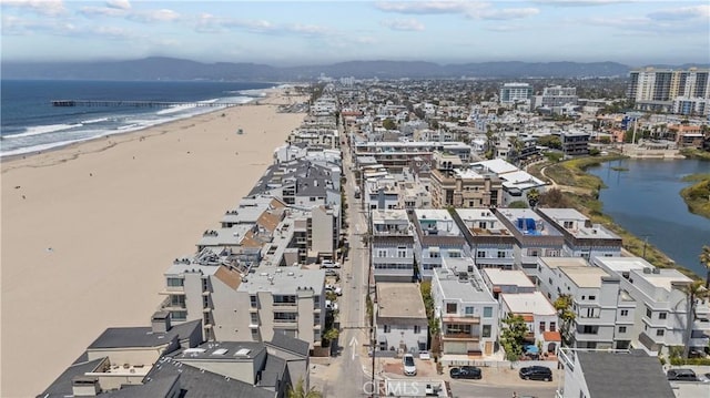 13 Lighthouse Street 13 & 15, Marina Del Rey, CA 90292 - aerial view of property's location with a water and mountain view