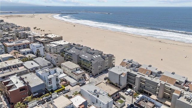 13 Lighthouse Street 13 & 15, Marina Del Rey, CA 90292 - drone / aerial view of waterfront with a beach