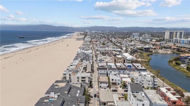 13 Lighthouse Street 13 & 15, Marina Del Rey, CA 90292 - drone / aerial view of a water and mountain view