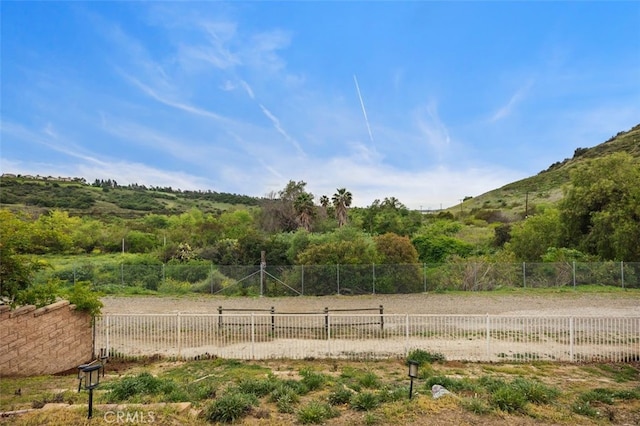 4 Chisholm Trl, Trabuco Canyon, CA 92679 - view of yard featuring fence and a view of countryside
