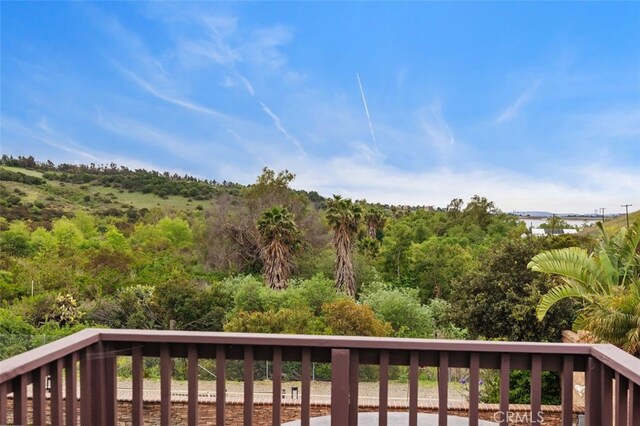 4 Chisholm Trl, Trabuco Canyon, CA 92679 - view of wooden deck