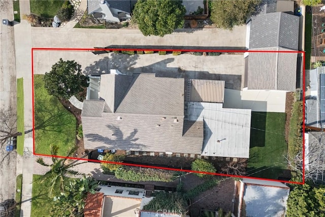 drone / aerial view