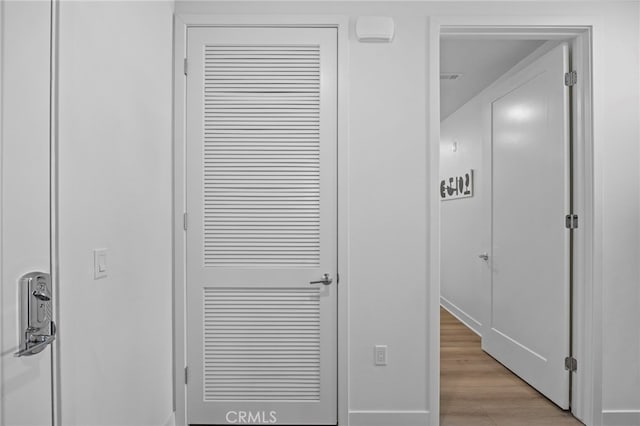 3713 Rivington, Irvine, CA 92612 - interior details with baseboards and wood finished floors