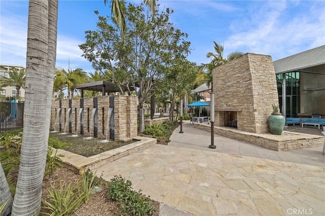 3713 Rivington, Irvine, CA 92612 - view of home's community with a patio and fence