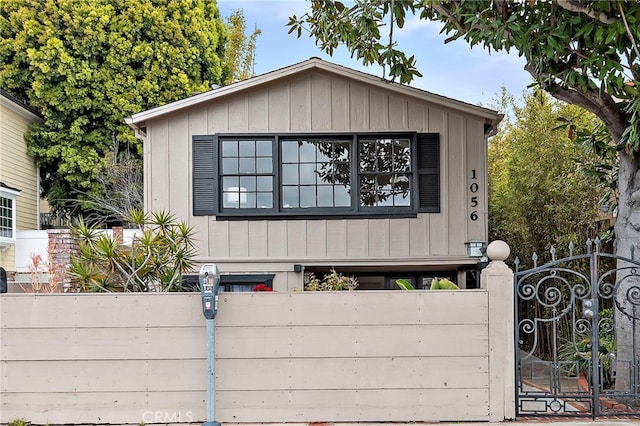 1056 Glenneyre St, Laguna Beach, CA 92651 - view of side of property with fence private yard and a gate