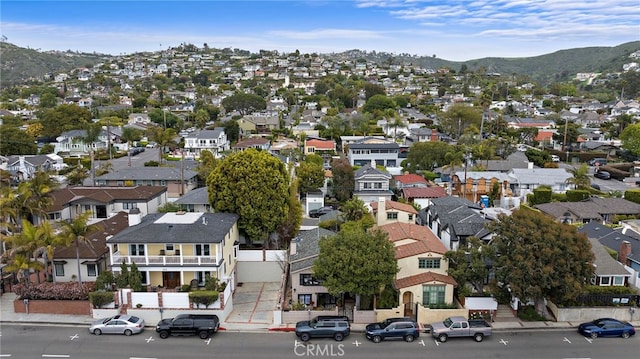 1056 Glenneyre St, Laguna Beach, CA 92651 - aerial view featuring a mountain view and a residential view