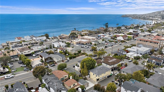 1056 Glenneyre St, Laguna Beach, CA 92651 - bird's eye view featuring a residential view and a water view