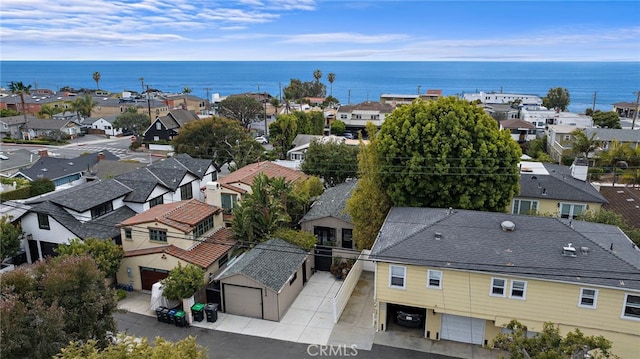 1056 Glenneyre St, Laguna Beach, CA 92651 - drone / aerial view with a residential view and a water view