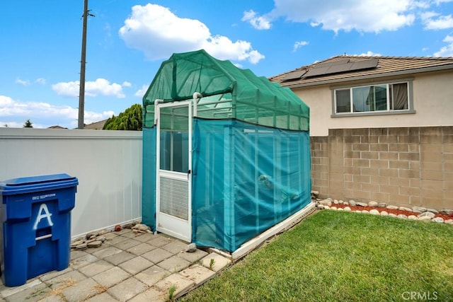 11568 Luanda St, Lakeview Terrace, CA 91342 - view of greenhouse with solar panels