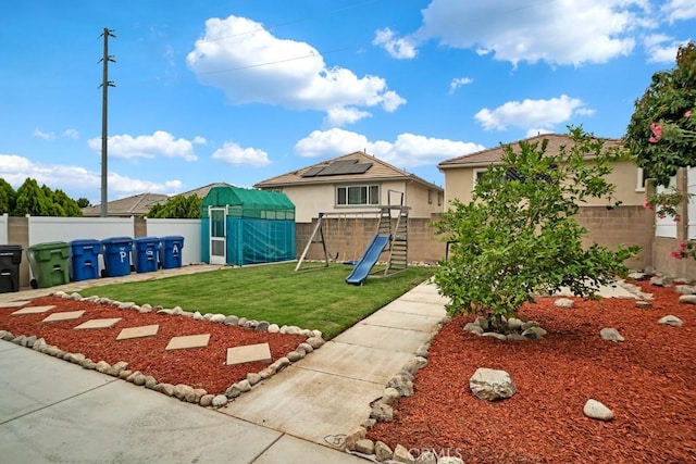 11568 Luanda St, Lakeview Terrace, CA 91342 - view of yard featuring a playground