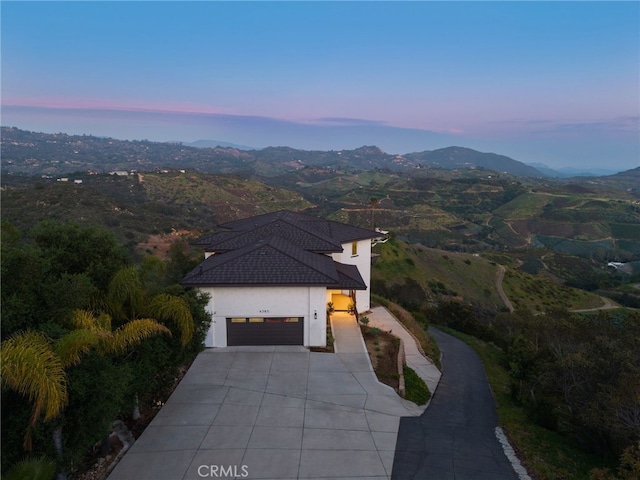 4385 Rainbow Vista Dr, Fallbrook, CA 92028 - view of subject property with mountains