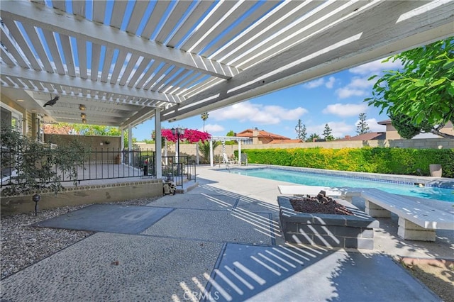 2530 Glenstone Ave, Hacienda Heights, CA 91745 - fenced backyard featuring a patio and a pergola