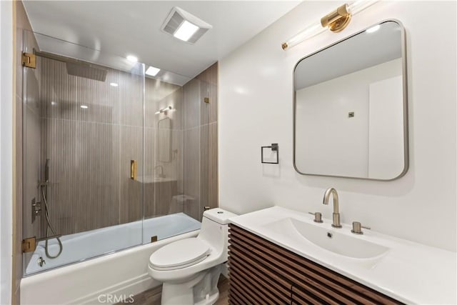 600 W Stocker St Unit 303, Glendale, CA 91202 - full bath with vanity, toilet, and bath / shower combo with glass door