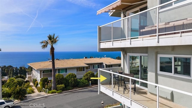 property view of water