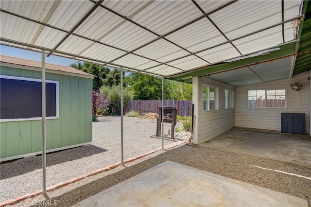 8920 Arcade Rd, Atascadero, CA 93422 - view of patio / terrace with an outdoor structure