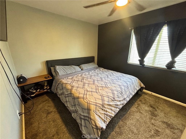 35132 Ave C, Yucaipa, CA 92399 - carpeted bedroom featuring ceiling fan