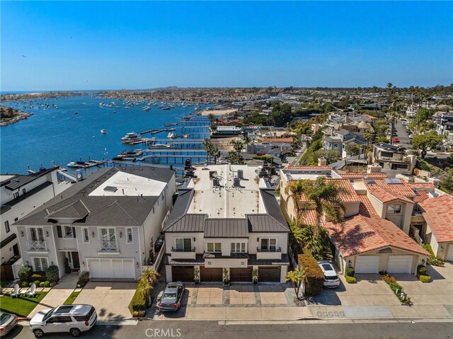 309 Carnation Ave Unit 4, Corona Del Mar, CA 92625 - aerial view of residential area featuring a nearby body of water