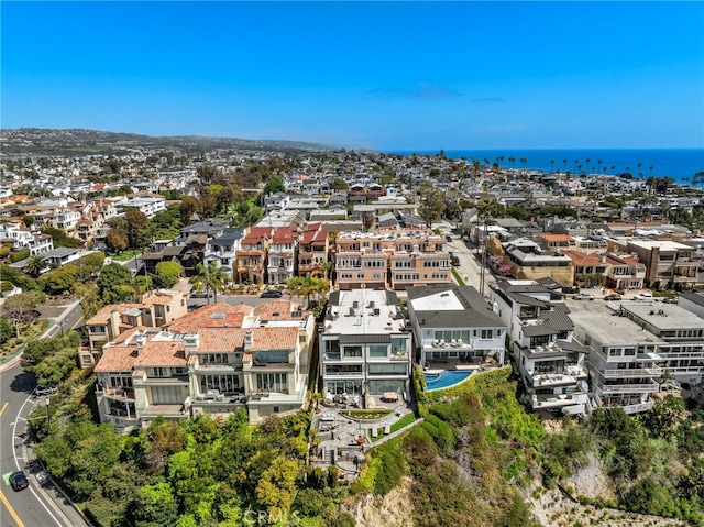 309 Carnation Ave Unit 4, Corona Del Mar, CA 92625 - aerial view of property and surrounding area featuring a large body of water