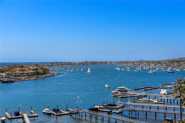 309 Carnation Ave Unit 4, Corona Del Mar, CA 92625 - dock area featuring a water view