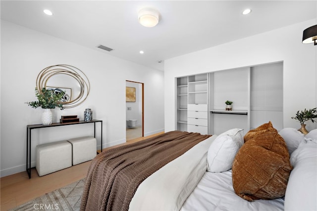 309 Carnation Ave Unit 4, Corona Del Mar, CA 92625 - bedroom featuring recessed lighting and wood finished floors
