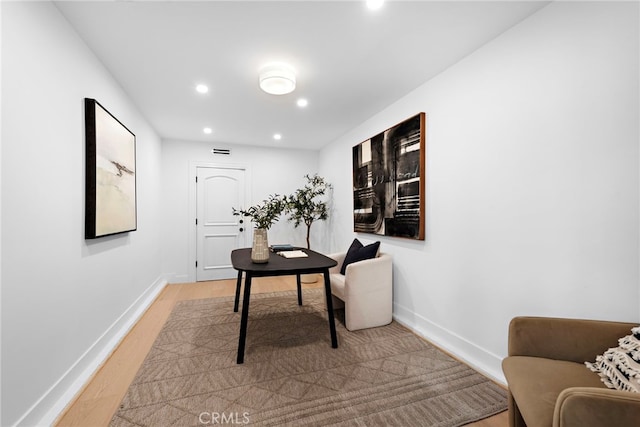 309 Carnation Ave Unit 4, Corona Del Mar, CA 92625 - office space with light wood-style floors and recessed lighting