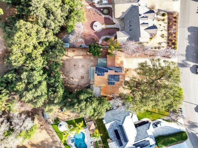 aerial view