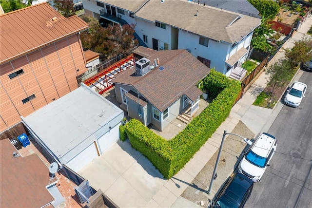drone / aerial view