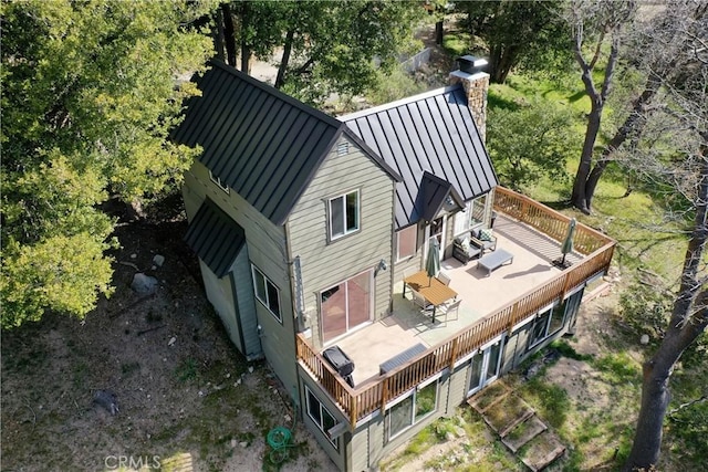 drone / aerial view