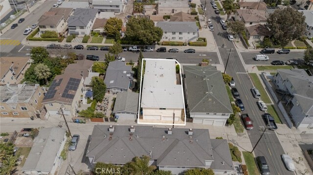 1729 S Alma St, San Pedro, CA 90731 - aerial view of property and surrounding area with nearby suburban area