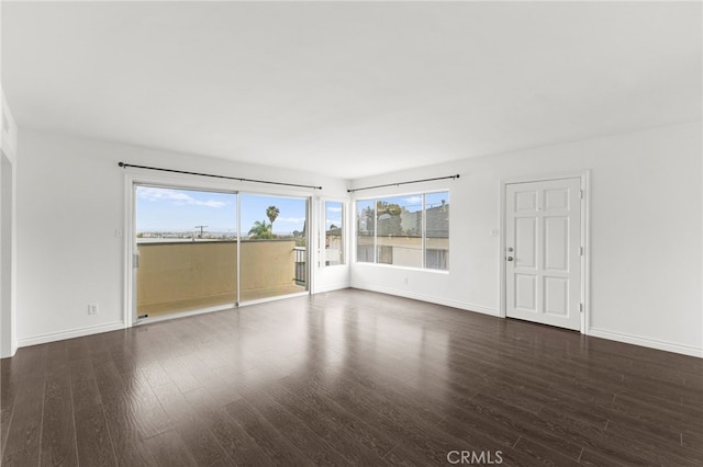 1729 S Alma St, San Pedro, CA 90731 - unfurnished living room with wood finished floors